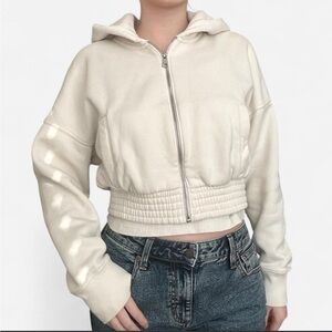 Abercrombie & Fitch Cropped Hoodie (XS)